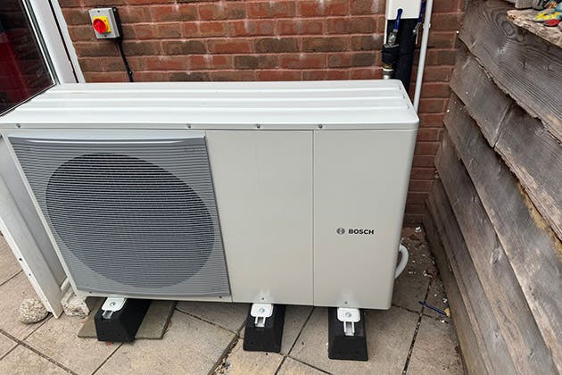 Bosch air source heat pump